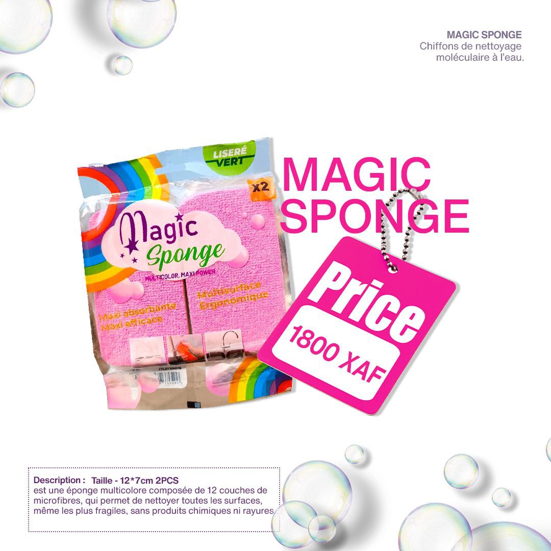 MAGIC SPONGE 12_7CM 2 PCS (12 couches)