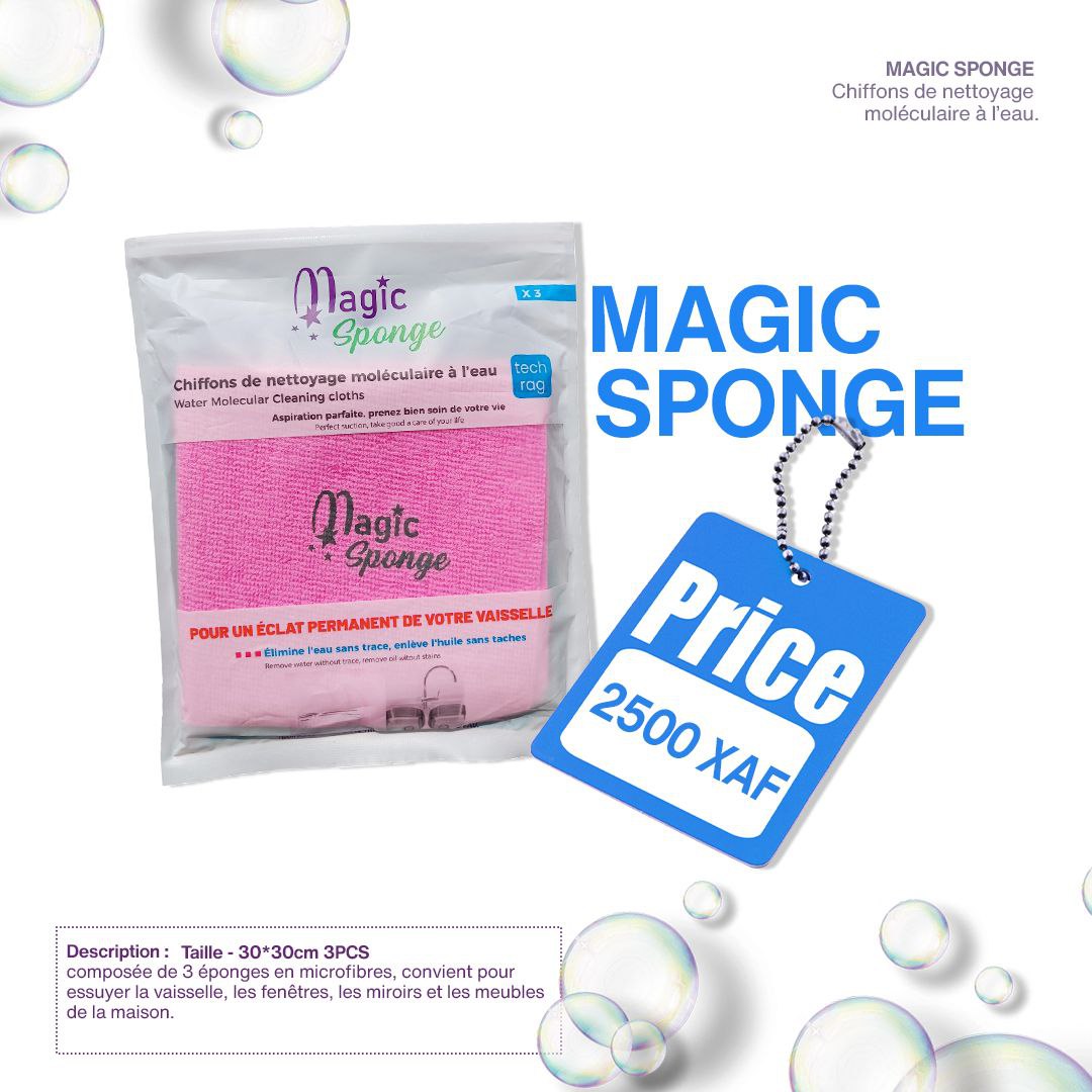 MAGIC SPONGE 30_30 CM 3 PCS