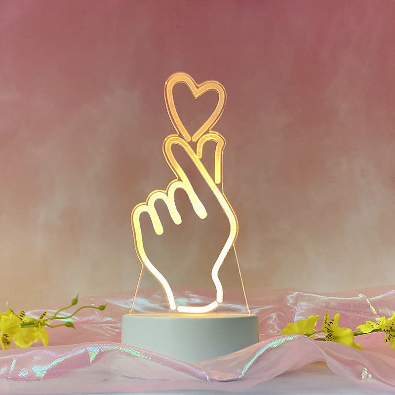 Lampe de chevet d'amour